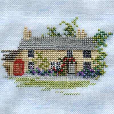 Minuets - Rose Cottage - Counted Cross Stitch Kit - Bothy Threads