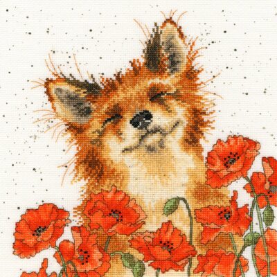 Bothy Threads - Poppyfield - Wrendale Designs - Cross Stitch Kit