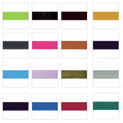 Ribbons - Velvet - All Widths & Colours