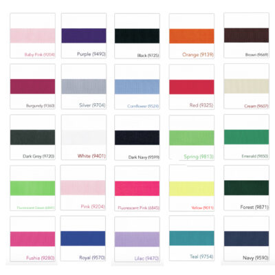 Ribbons - Grosgrain -All Widths & Colours