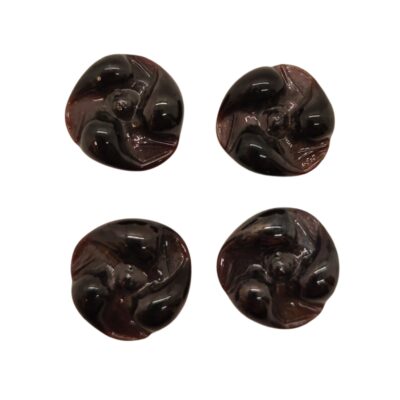 Lionel Nichols - Vintage Glass Swirling Drops Buttons