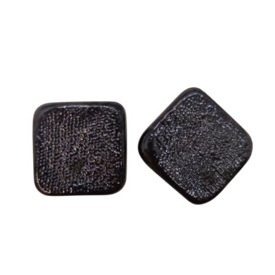 Lionel Nichols - Vintage Glass Textured Square Buttons