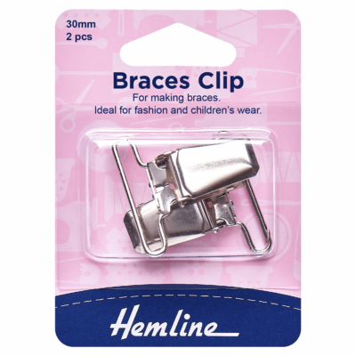 Braces Clips - Silver