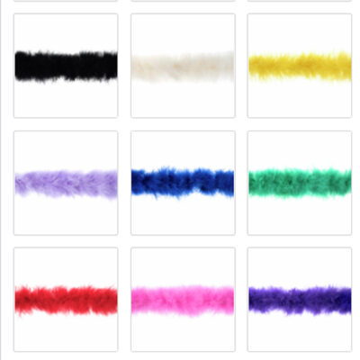 Marabou (Feather) Braid- 4mm- Various