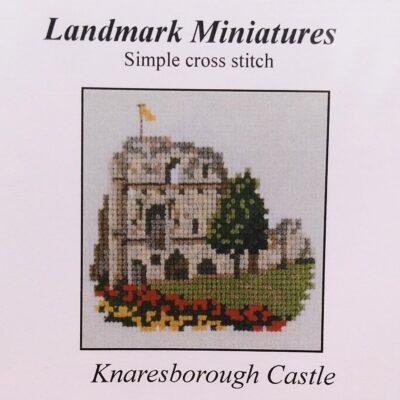 Knaresborough Castle - Counted Cross Stitch Kit - Landmark Miniatures