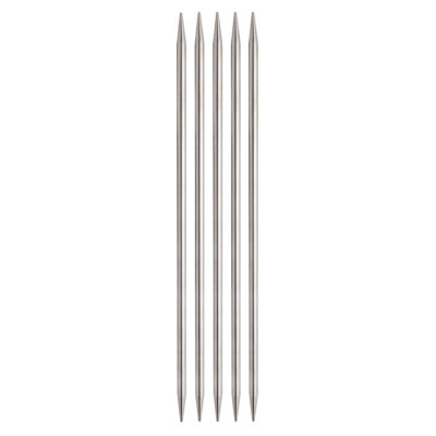 Knitting Needles - Double Point Needles (Set of 5) - Bamboo & Metal