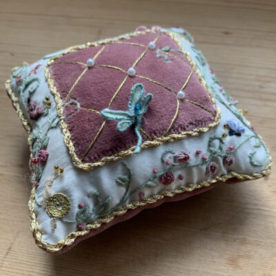Embroidery Workshop - Elizabethan Inspired Pin Cushion with Stephanie Palmer - Sunday 11 October (10am - 4pm) Ilkley